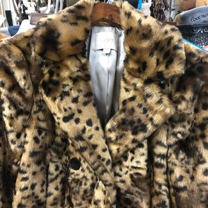 Loft faux fur crop jacket. Ladies size medium